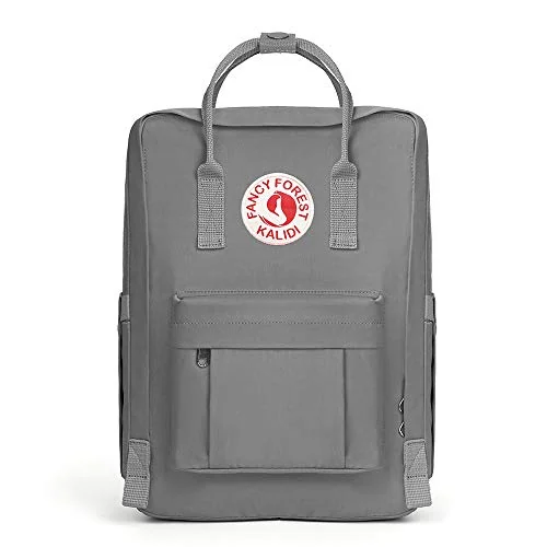 Laptop Backpack, Grey, Large