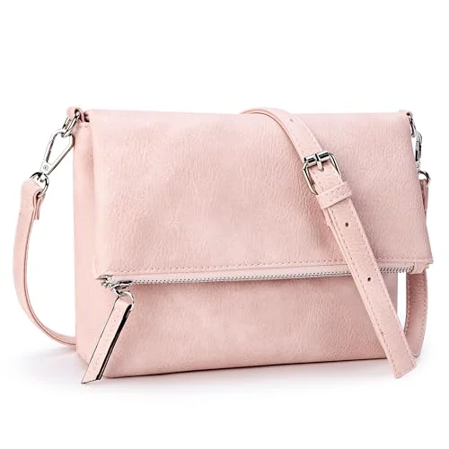 Crossbody Bag, Light Pink